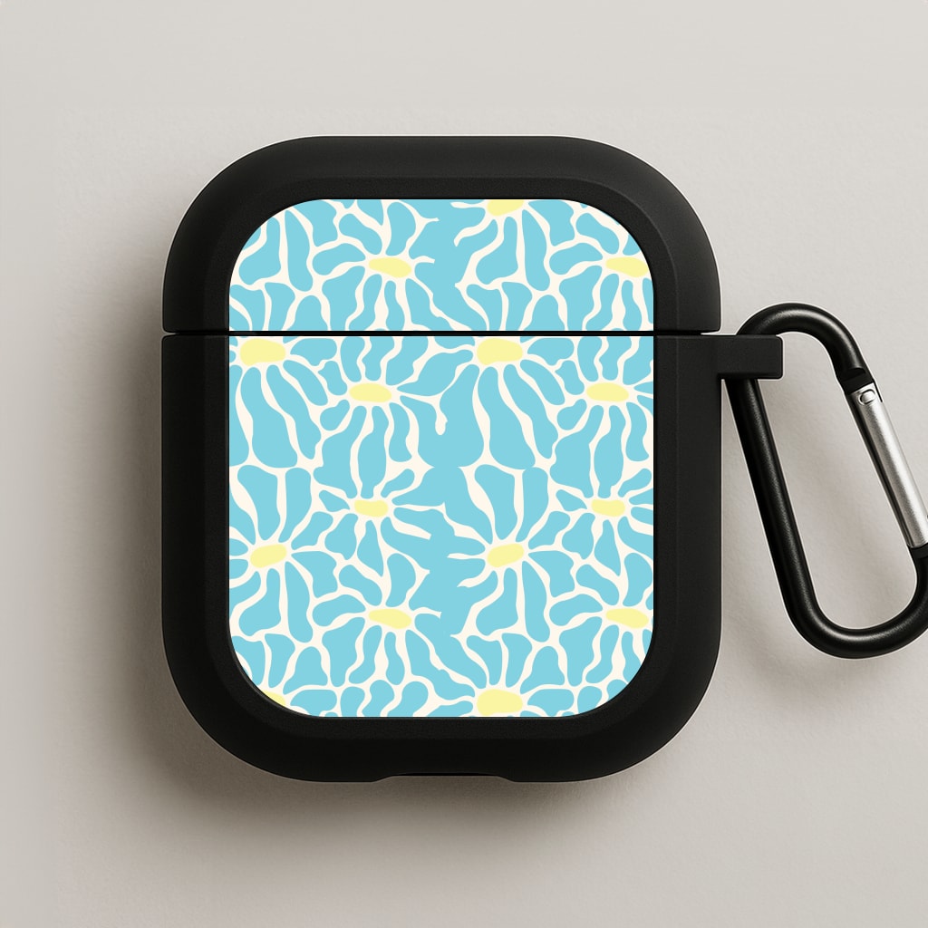 Blue Flowers - Summer AirPods Case