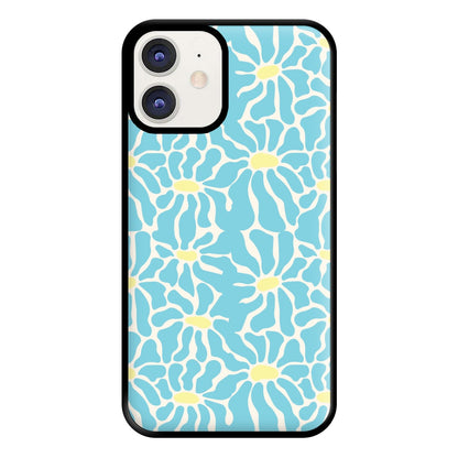 Blue Flowers - Summer Phone Case for iPhone 11