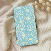 Blue Flowers - Summer Flip / Wallet Phone Case 5