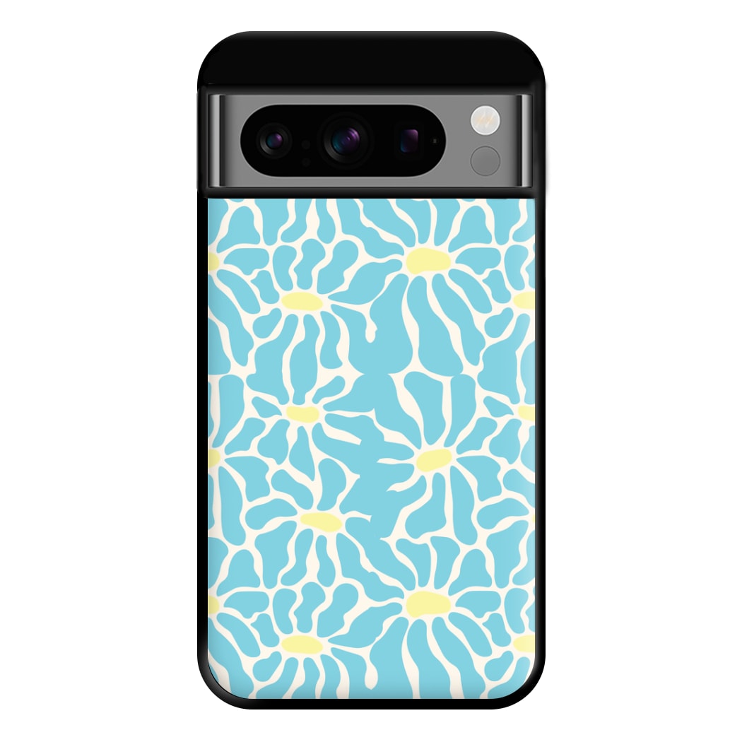 Blue Flowers - Summer Phone Case for Google Pixel 8 Pro