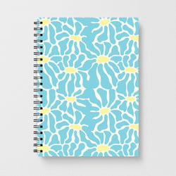 Blue Flowers - Summer Notebook