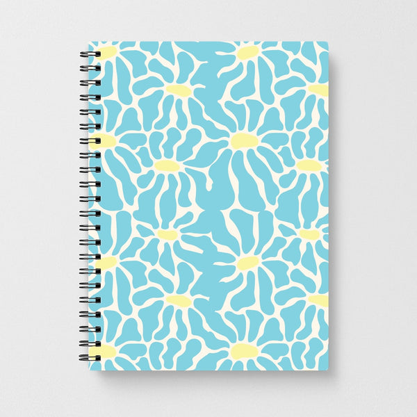 Blue Flowers - Summer Notebook