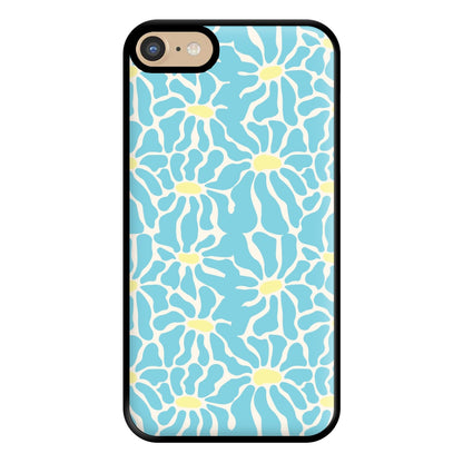 Blue Flowers - Summer Phone Case for iPhone 6 / 7 / 8 / SE