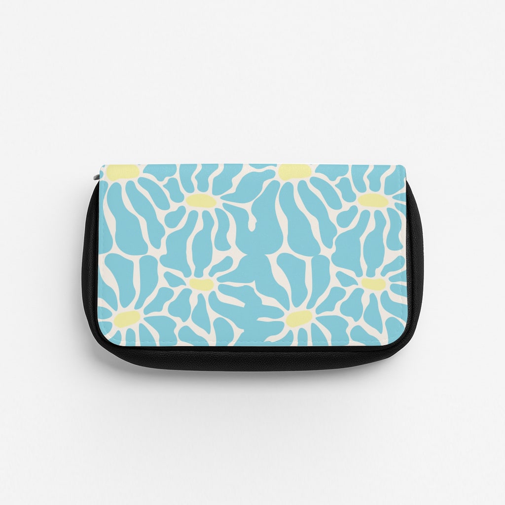 Blue Flowers - Summer Pencil Case