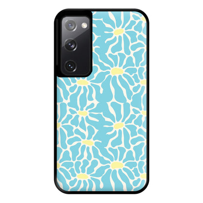 Blue Flowers - Summer Phone Case for Galaxy S20FE