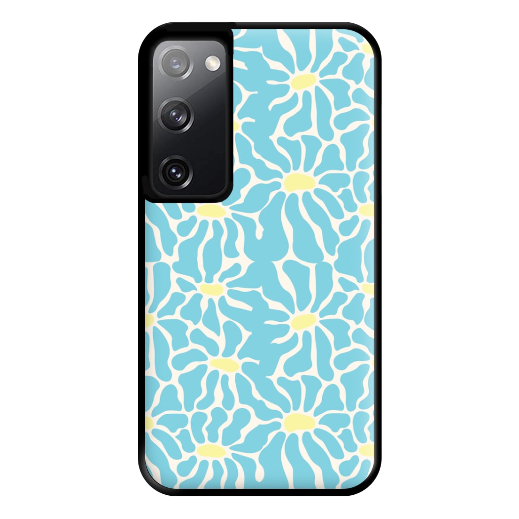 Blue Flowers - Summer Phone Case for Galaxy S20