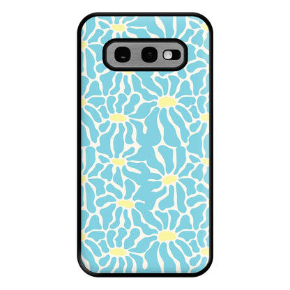 Blue Flowers - Summer Phone Case for Galaxy S10e