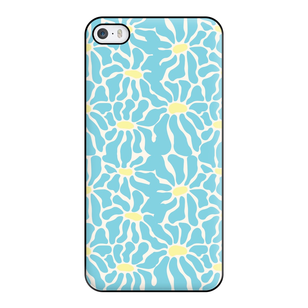 Blue Flowers - Summer Phone Case for iPhone 5 / 5s / SE 2016