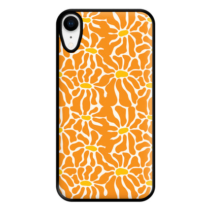 Orange Flowers - Summer Phone Case for iPhone XR