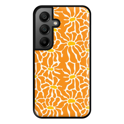 Orange Flowers - Summer Phone Case for Google Pixel 8