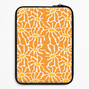Orange Flowers - Summer Laptop Sleeve 1