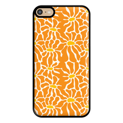 Orange Flowers - Summer Phone Case for iPhone 6 Plus / 7 Plus / 8 Plus