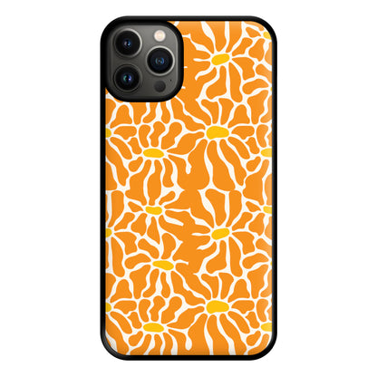 Orange Flowers - Summer Phone Case for iPhone 13