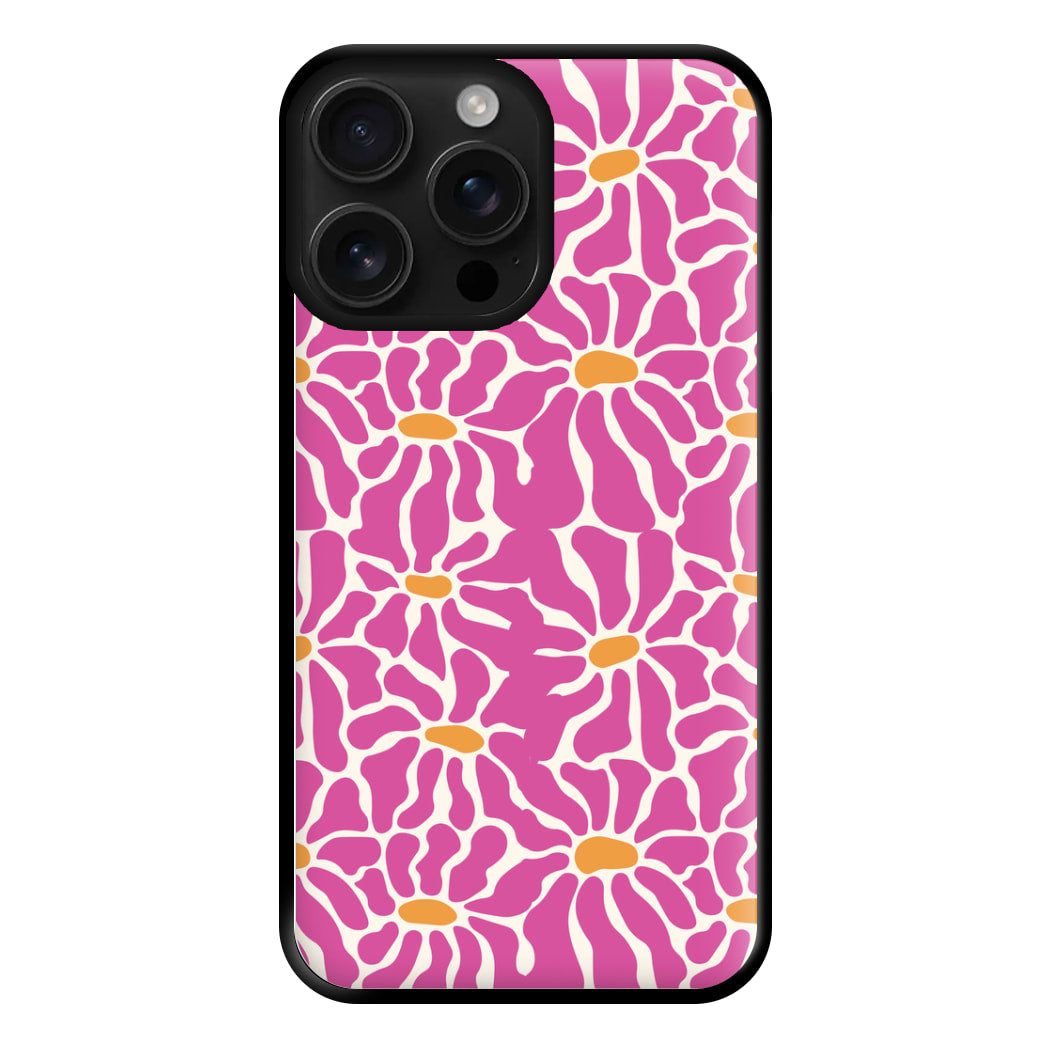 Pink Flowers - Summer Phone Case for iPhone 16 Pro Max