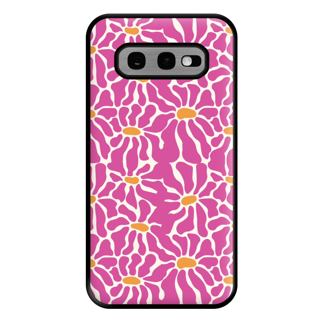 Pink Flowers - Summer Phone Case for Galaxy S10e