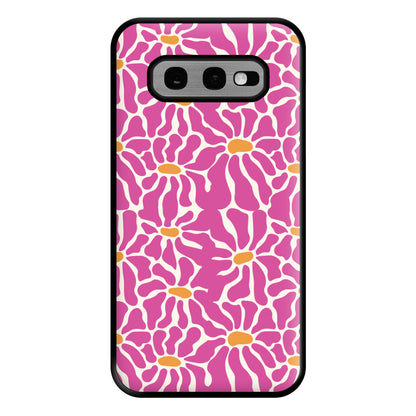 Pink Flowers - Summer Phone Case for Galaxy S10e