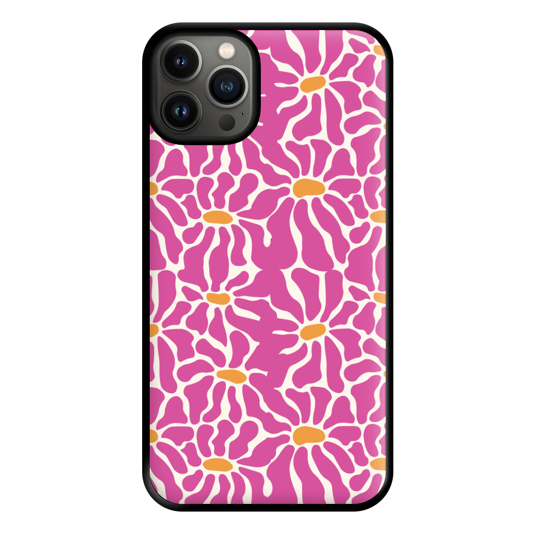 Pink Flowers - Summer Phone Case for iPhone 13