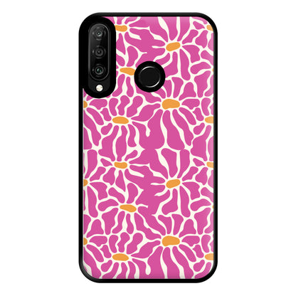 Pink Flowers - Summer Phone Case for Huawei P30 Lite