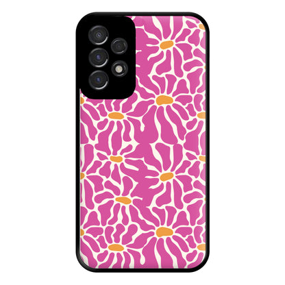 Pink Flowers - Summer Phone Case for Galaxy A53