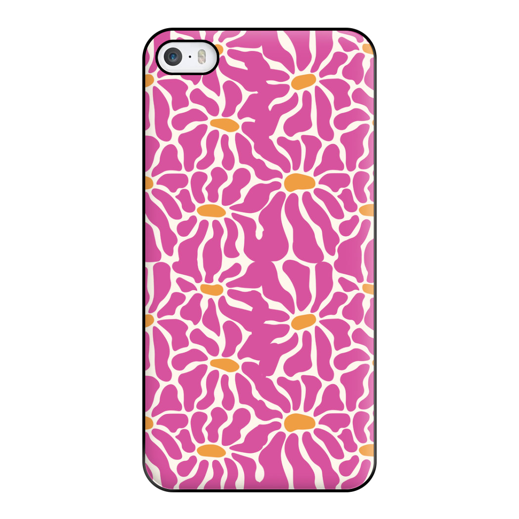 Pink Flowers - Summer Phone Case for iPhone 5 / 5s / SE 2016