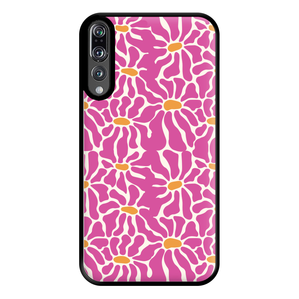 Pink Flowers - Summer Phone Case for Huawei P20 Pro