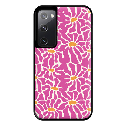 Pink Flowers - Summer Phone Case for Galaxy S20FE