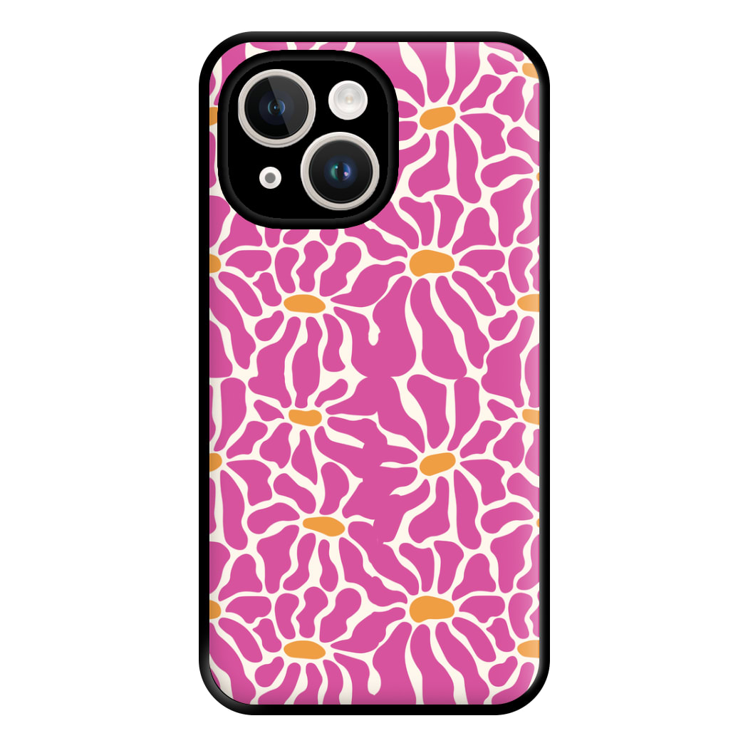 Pink Flowers - Summer Phone Case for iPhone 14 Plus