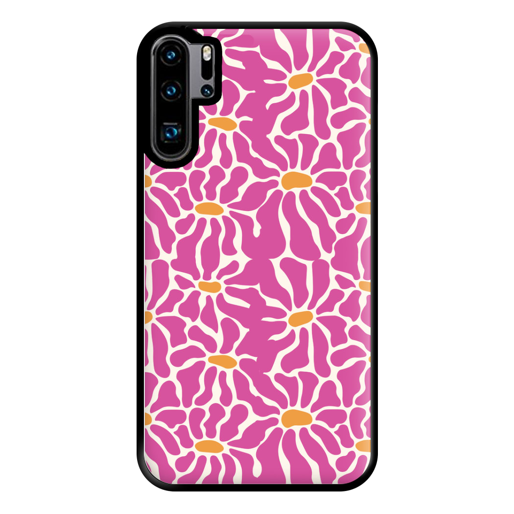 Pink Flowers - Summer Phone Case for Huawei P30 Pro