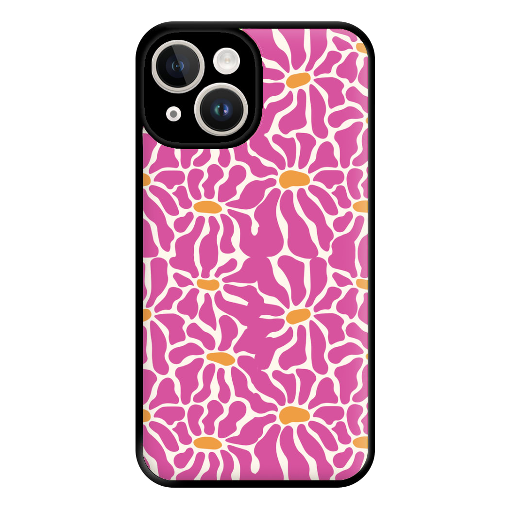 Pink Flowers - Summer Phone Case for iPhone 14