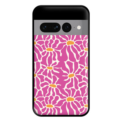 Pink Flowers - Summer Phone Case for Google Pixel 7 Pro