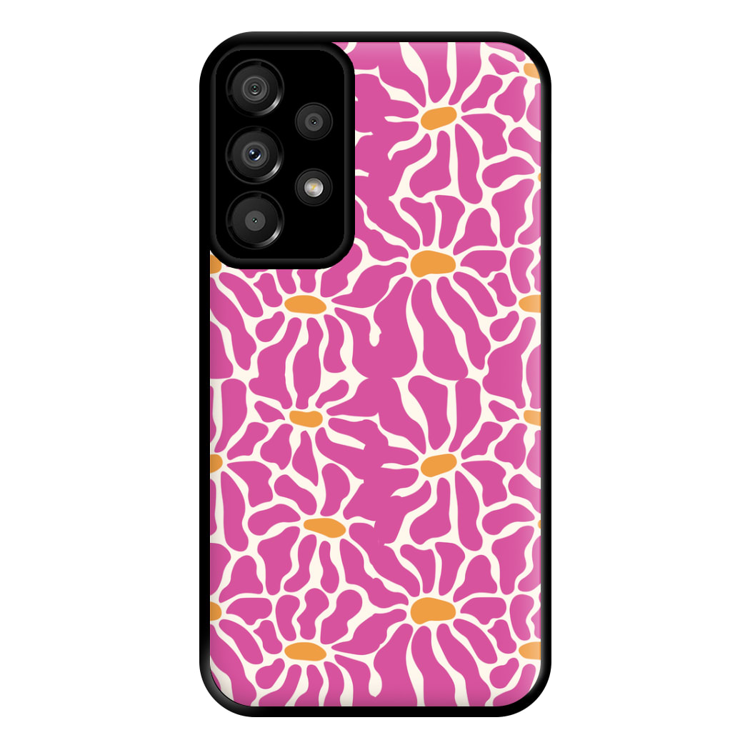 Pink Flowers - Summer Phone Case for Galaxy A33