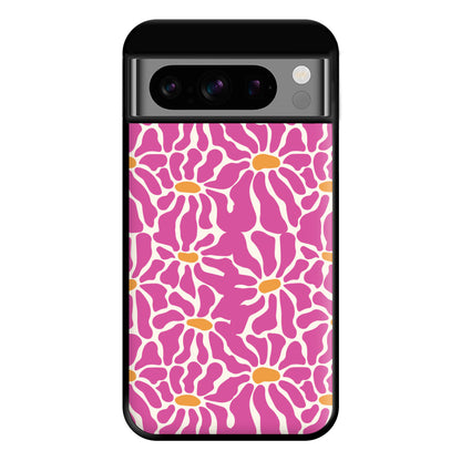 Pink Flowers - Summer Phone Case for Google Pixel 8 Pro