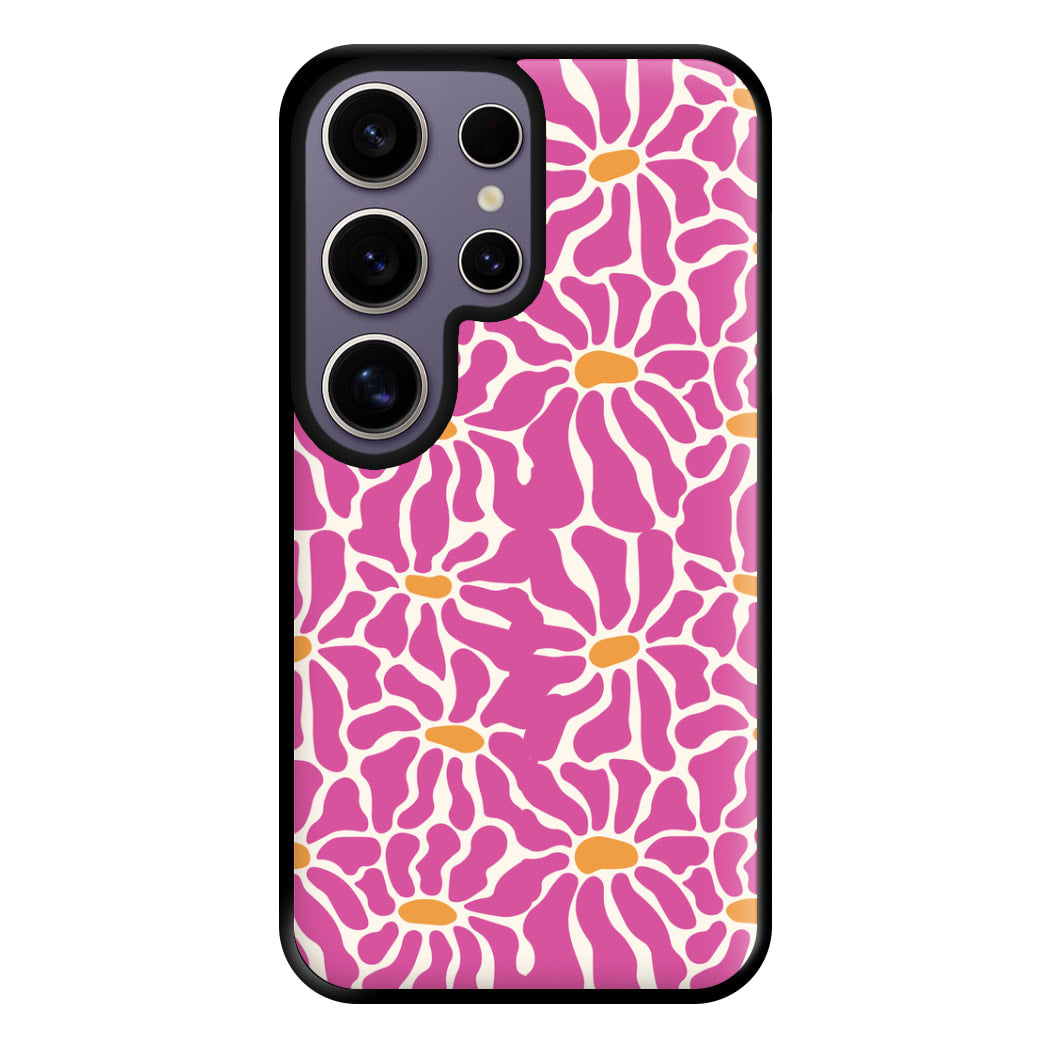 Pink Flowers - Summer Phone Case for Galaxy S25 Ultra