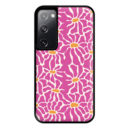 Pink Flowers - Summer Phone Case for Galaxy S20