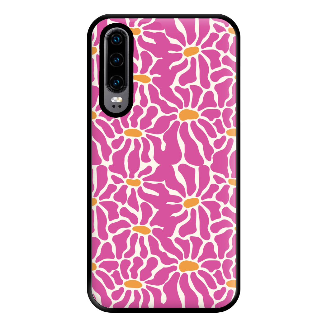 Pink Flowers - Summer Phone Case for Huawei P30