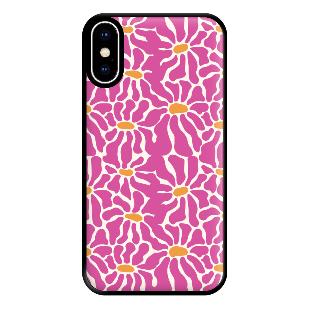 Pink Flowers - Summer Phone Case for iPhone XS Max