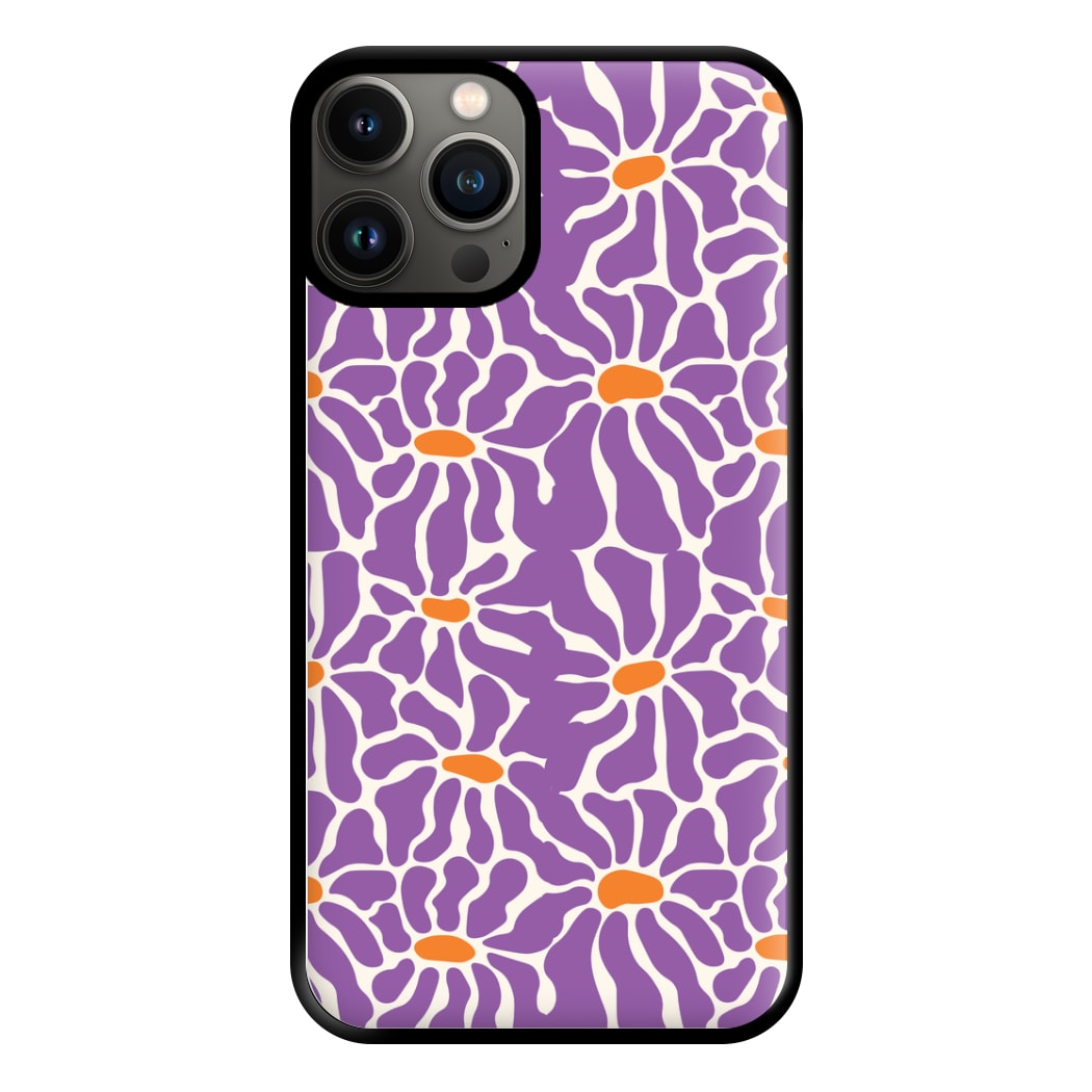 Purple Flowers - Summer Phone Case for iPhone 13 Pro Max