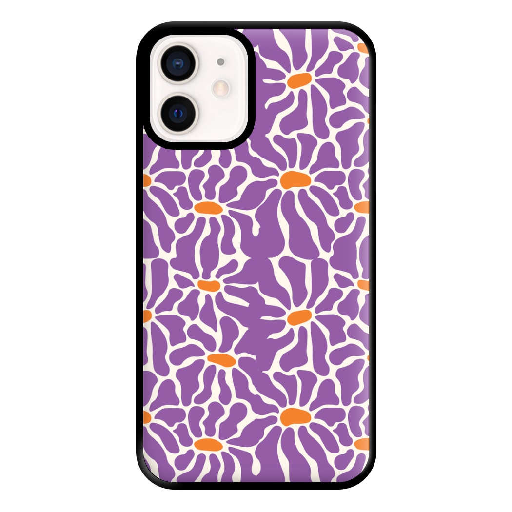 Purple Flowers - Summer Phone Case for iPhone 12 Mini