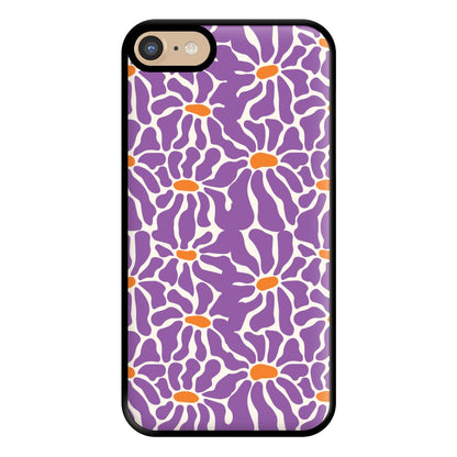 Purple Flowers - Summer Phone Case for iPhone 6 / 7 / 8 / SE