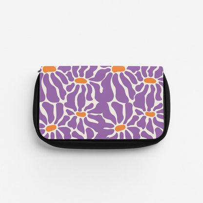 Purple Flowers - Summer Pencil Case