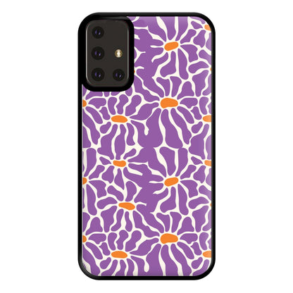 Purple Flowers - Summer Phone Case for Galaxy A71