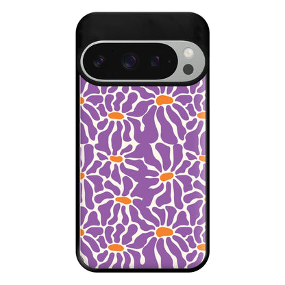 Purple Flowers - Summer Phone Case for Google Pixel 9 Pro XL