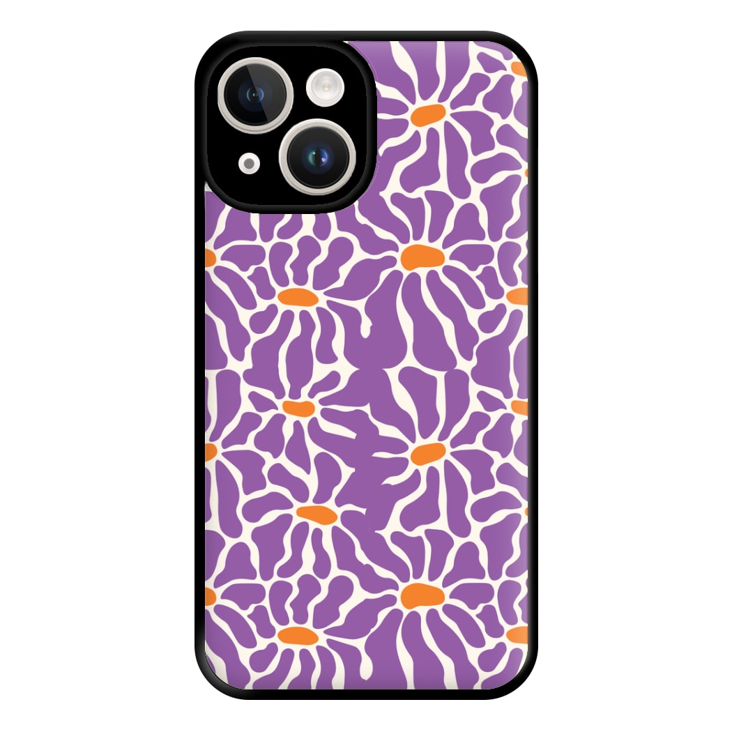 Purple Flowers - Summer Phone Case for iPhone 14