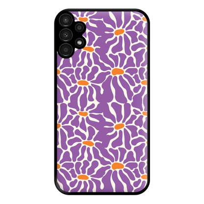 Purple Flowers - Summer Phone Case for Galaxy A13