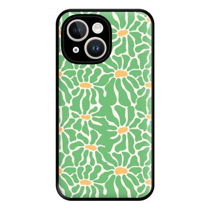 Green Flowers - Summer Phone Case for iPhone 14 Plus