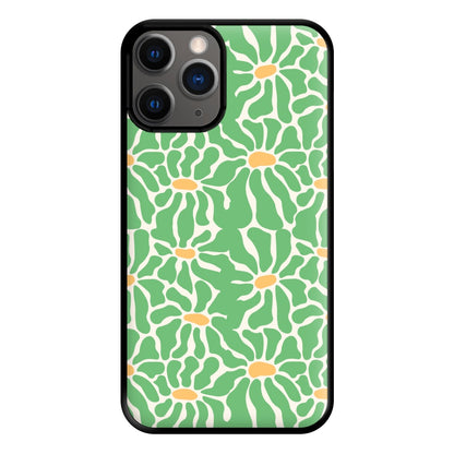 Green Flowers - Summer Phone Case for iPhone 12 Pro Max