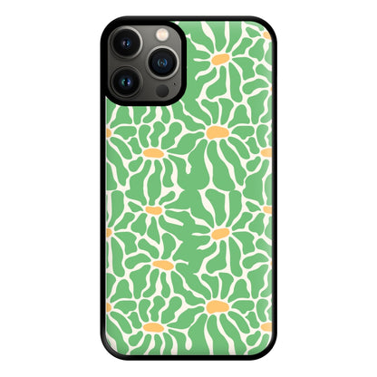 Green Flowers - Summer Phone Case for iPhone 11 Pro Max