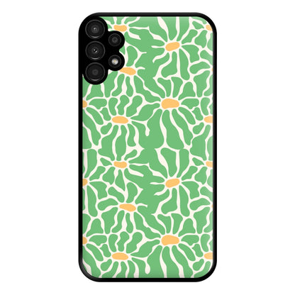 Green Flowers - Summer Phone Case for Galaxy A13