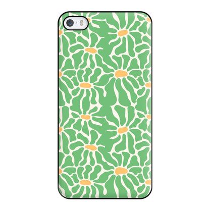 Green Flowers - Summer Phone Case for iPhone 5 / 5s / SE 2016