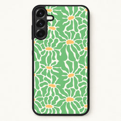 Green Flowers - Summer Phone Case for Galaxy A57